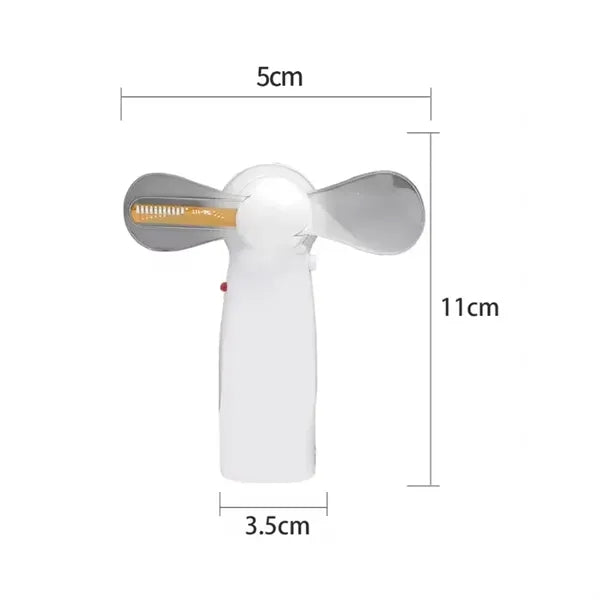 LED Message Handheld Mini Fan with Custom Text Display