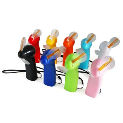 LED Message Handheld Mini Fan with Custom Text Display
