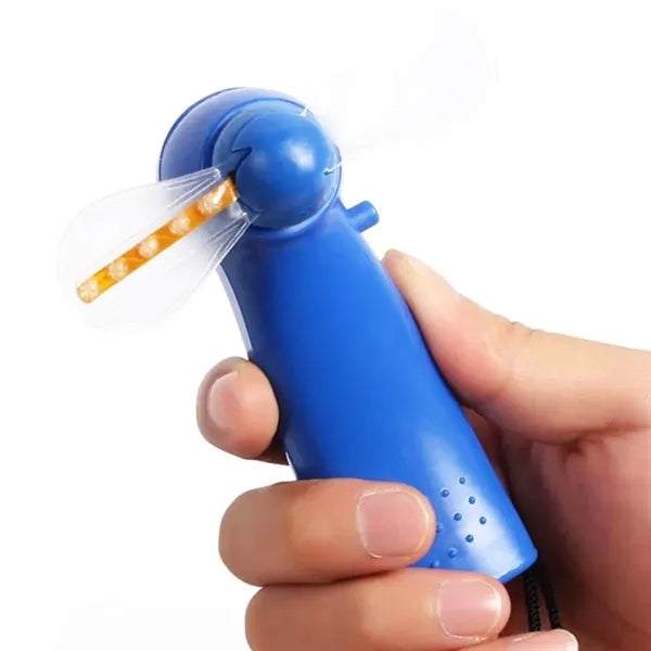 LED Message Handheld Mini Fan with Custom Text Display
