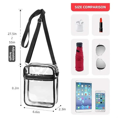 Clear Crossbody Purse Bag
