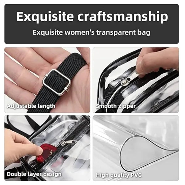 Clear Crossbody Purse Bag