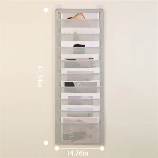 Wall Mounted Washable Hanging Storage Organiser Bag