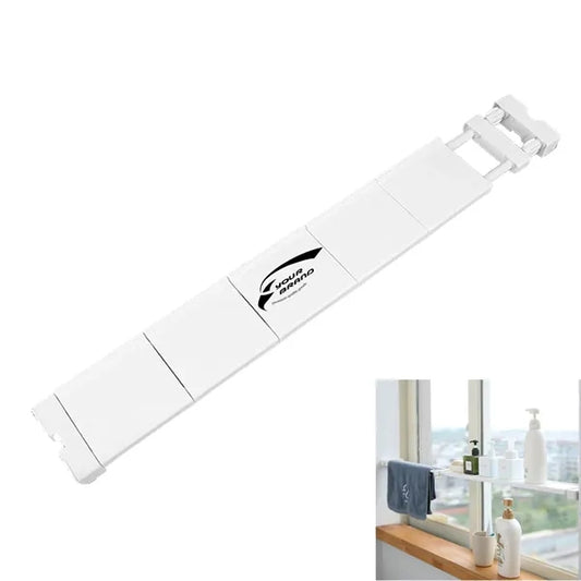Retractable Floating Partition Storage Rack Shelves