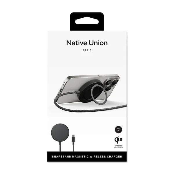Native Union Snapstand Qi2 Wireless Charger