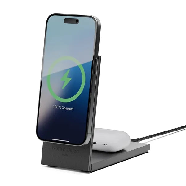 Native Union Rise 2-IN-1 Qi2 Wireless Charger