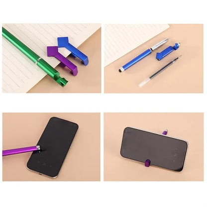 3 in 1 Phone Holder Touching Screen Ballpoint Pen