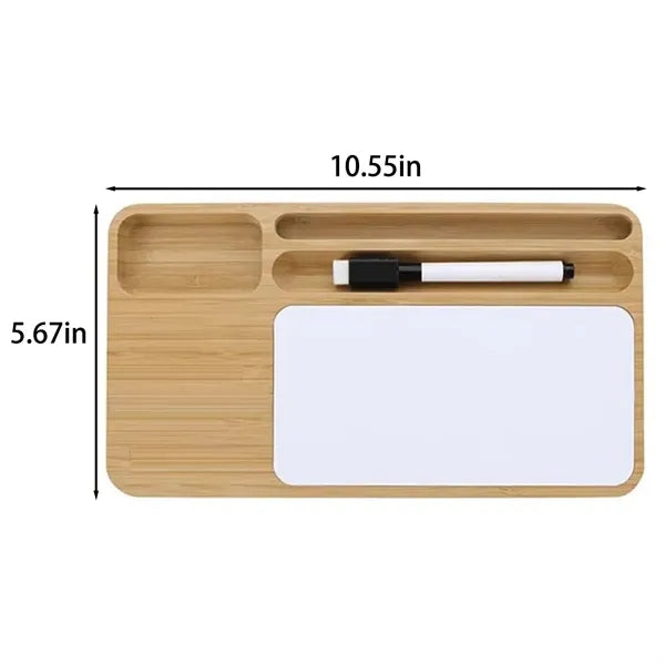 Bamboo Wireless Charger with Dry Erase Board Whiteboard
