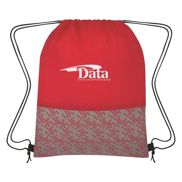 Bitmap Drawstring Backpack
