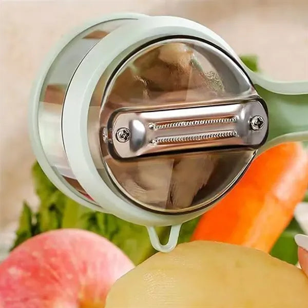 Double Sided Stainless Steel Peeling Knife With Storage Box
