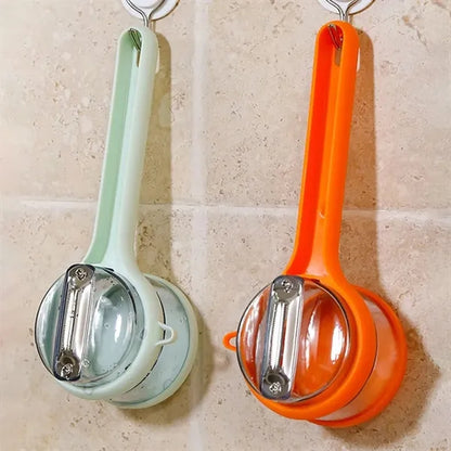 Double Sided Stainless Steel Peeling Knife With Storage Box