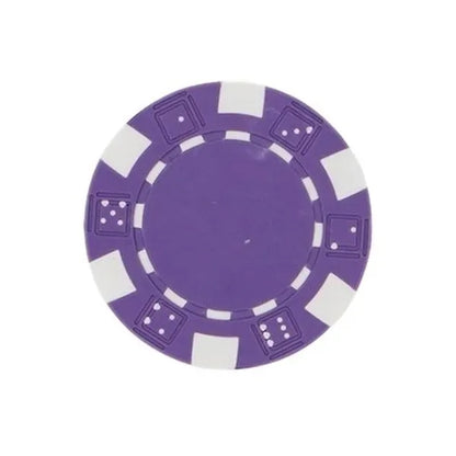 Striped Dice Poker Chips