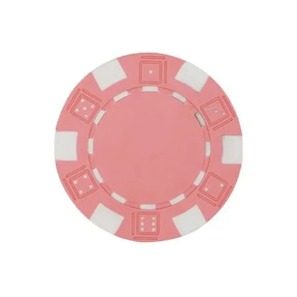 Striped Dice Poker Chips