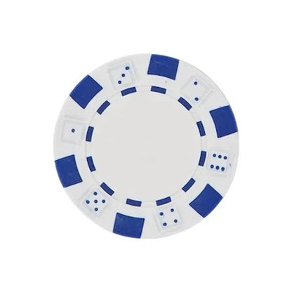 Striped Dice Poker Chips