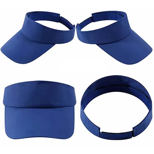 Cotton Adjustable Sport Empty Top Baseball Visor Cap Hats