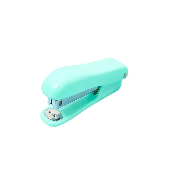 Metal Rustproof Macaron Mini Stapler Built-in Staple Remover