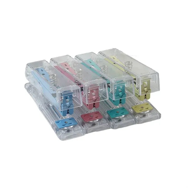 Durable Non-Slip Base High-Impact Transparent Stapler