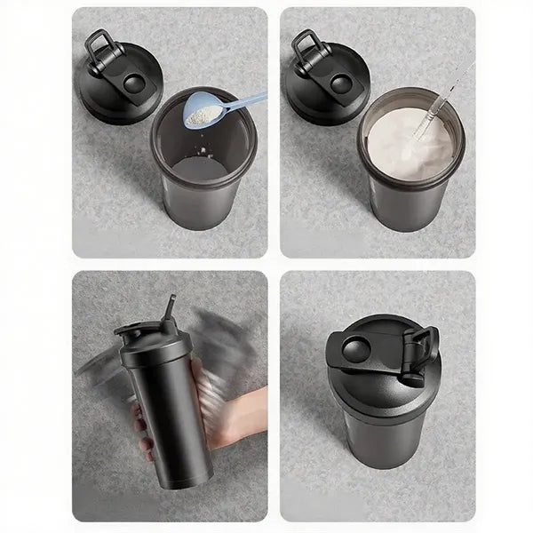 22 OZ Leak Proof Protein Shaker Bottles Cups