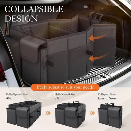 Sturdy Foldable Car Trunk Organizer Bag
