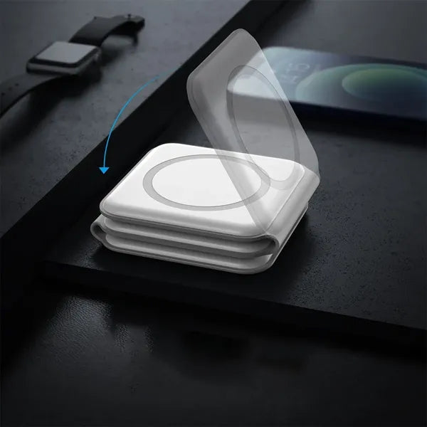 Foldable 3 in 1 Magnetic Wireless Charging Station
