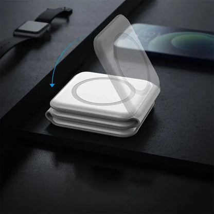 Foldable 3 in 1 Magnetic Wireless Charging Station
