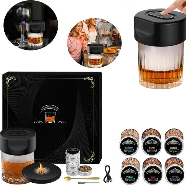 Electric Cocktail Whiskey Smoker Kit