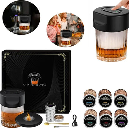 Electric Cocktail Whiskey Smoker Kit