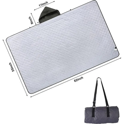 82 "x 55" Hooded Outdoor Blanket