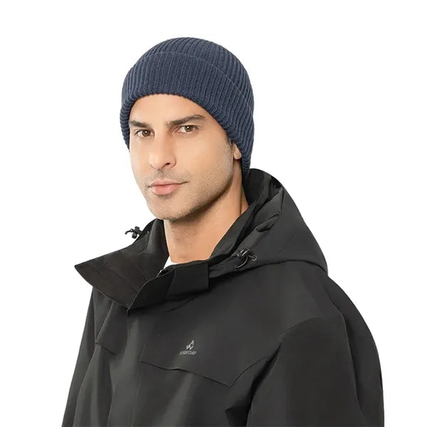 Wool Blend Knit Hat Unisex Warm Style