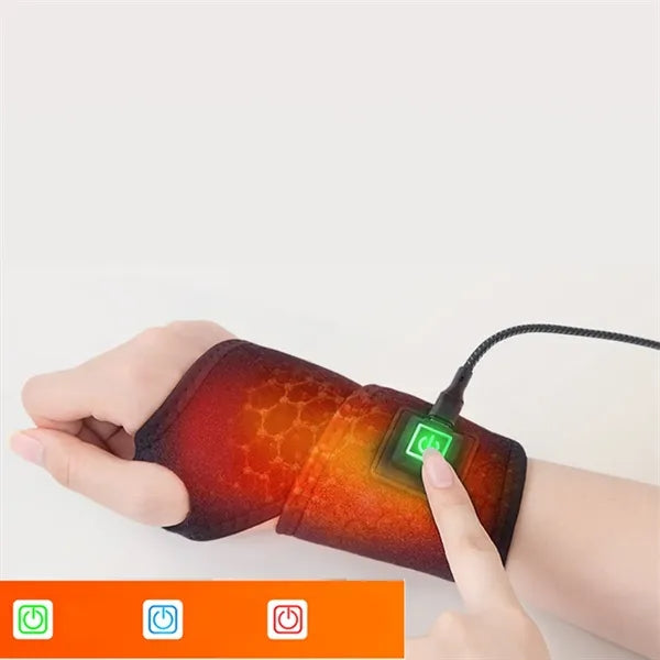 Electric Heated Wrist Support Adjustable Therapy