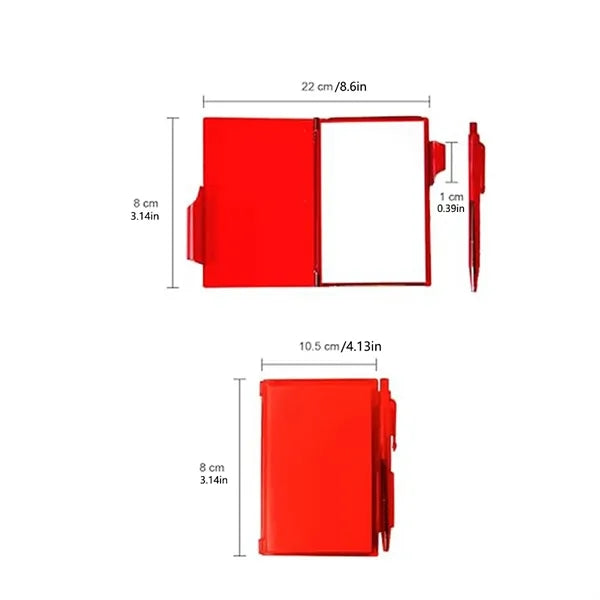 Small Box Hardcover Ballpoint Pen Sheet Notes
