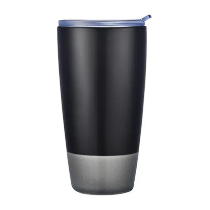 Celosia Double Wall Ceramic Tumbler w/Lid - 12oz