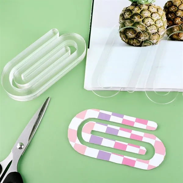 DIY Sublimation Acrylic Paper Clip Bookmark