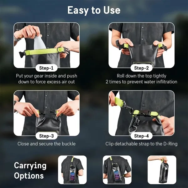 PVC Touch Screen Waterproof Dry Bag