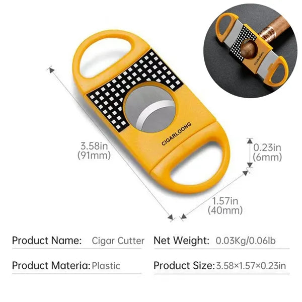 3 Cigar Cutters Portable Accessories