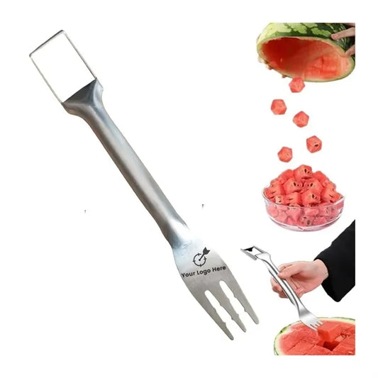Stainless Steel Dual Head Watermelon Cutter Fork