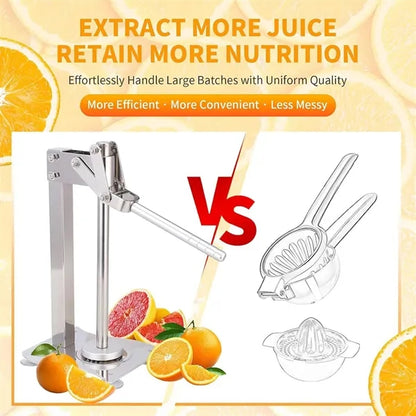 304 Stainless Steel Manual Lemon Juicer Press