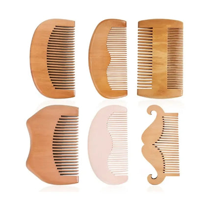 Custom Eco-friendly Natural Wooden Hair Comb