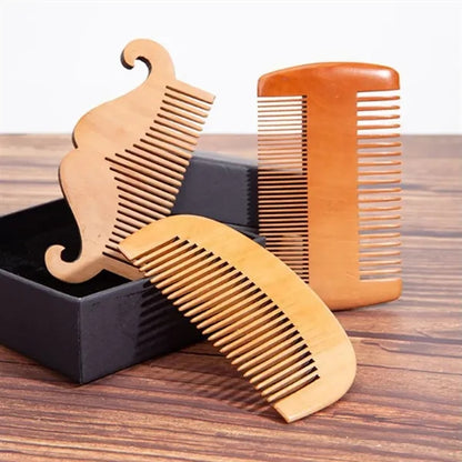 Custom Eco-friendly Natural Wooden Hair Comb
