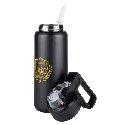 Ankaa Sports Bottle w/Straw & Handle - 33oz