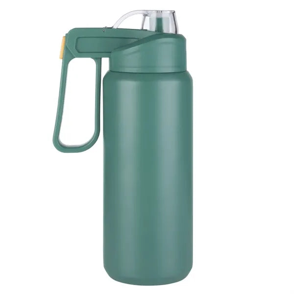 Ankaa Sports Bottle w/Straw & Handle - 33oz