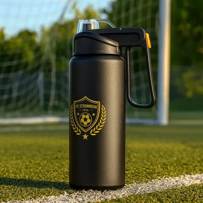 Ankaa Sports Bottle w/Straw & Handle - 33oz
