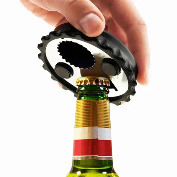 Refrigerator Magnetic Bottle Cap Opener