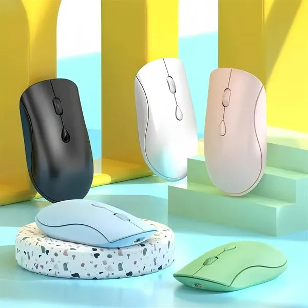 Wireless Bluetooth Multicolor Mouse 2.4G Silent Rechargeable