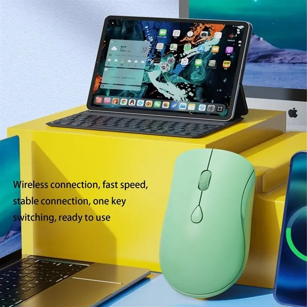 Wireless Bluetooth Multicolor Mouse 2.4G Silent Rechargeable