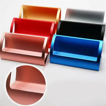Laser Engraving Business Card Holder Desk Display Stand