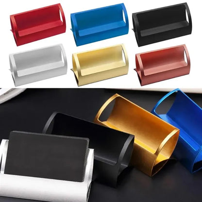 Laser Engraving Business Card Holder Desk Display Stand