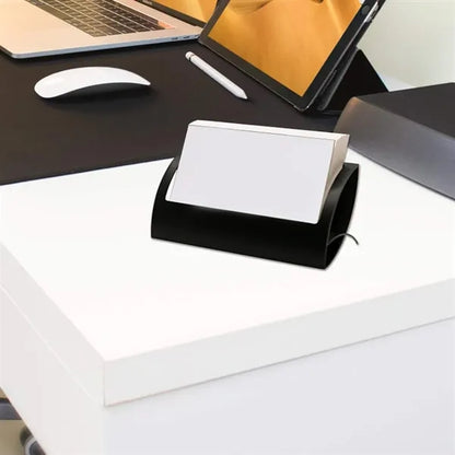 Laser Engraving Business Card Holder Desk Display Stand