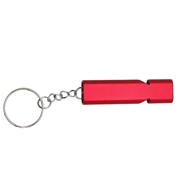 Aluminum Survival Whistle Dual Tube Outdoor Emergency Tool