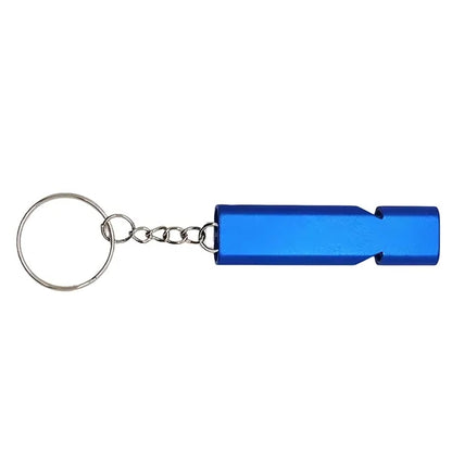 Aluminum Survival Whistle Dual Tube Outdoor Emergency Tool