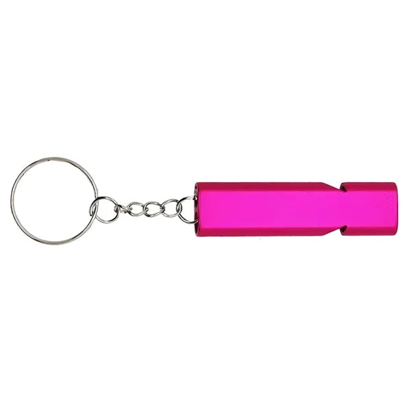 Aluminum Survival Whistle Dual Tube Outdoor Emergency Tool
